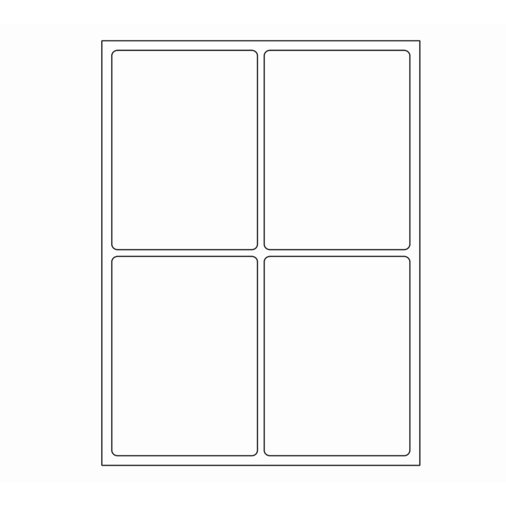 Electro solution A4 ShippingLabels (100mm x 140mm x 8)