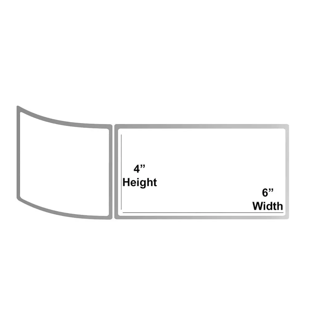 Electro solutions Barcode Paper Labels 4*6 inches