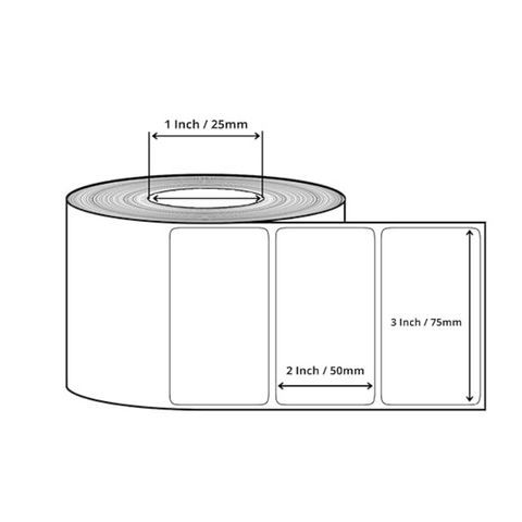 Electro solutions Barcode Paper Labels 3*2 inches