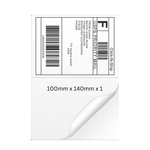 Electro solution A4 Shipping Labels (100mm x 140mm x 1)